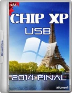 Постер к Chip Windows XP установка с USB 2014 Final 32bit