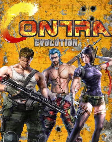 Постер к Contra Evolution HD (2023) PC