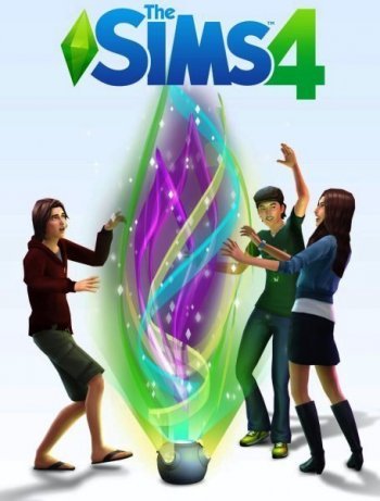 Постер к The Sims 4: Deluxe Edition со всеми дополнениями (2014) PC | RePack