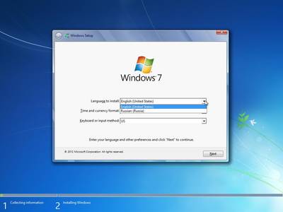 изображение,скриншот к Чистый  / оригинальный образ Windows 7 Ult x64 RUS
