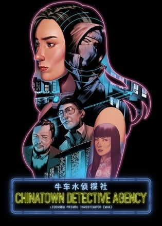 Постер к Chinatown Detective Agency (2022) PC/RUS/Repack
