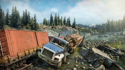изображение,скриншот к [PS4] SnowRunner (CUSA17438) [1.28]