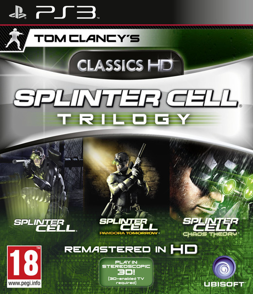 Постер к [PS3] Tom Clancy's Splinter Cell: Trilogy (BLES01146)