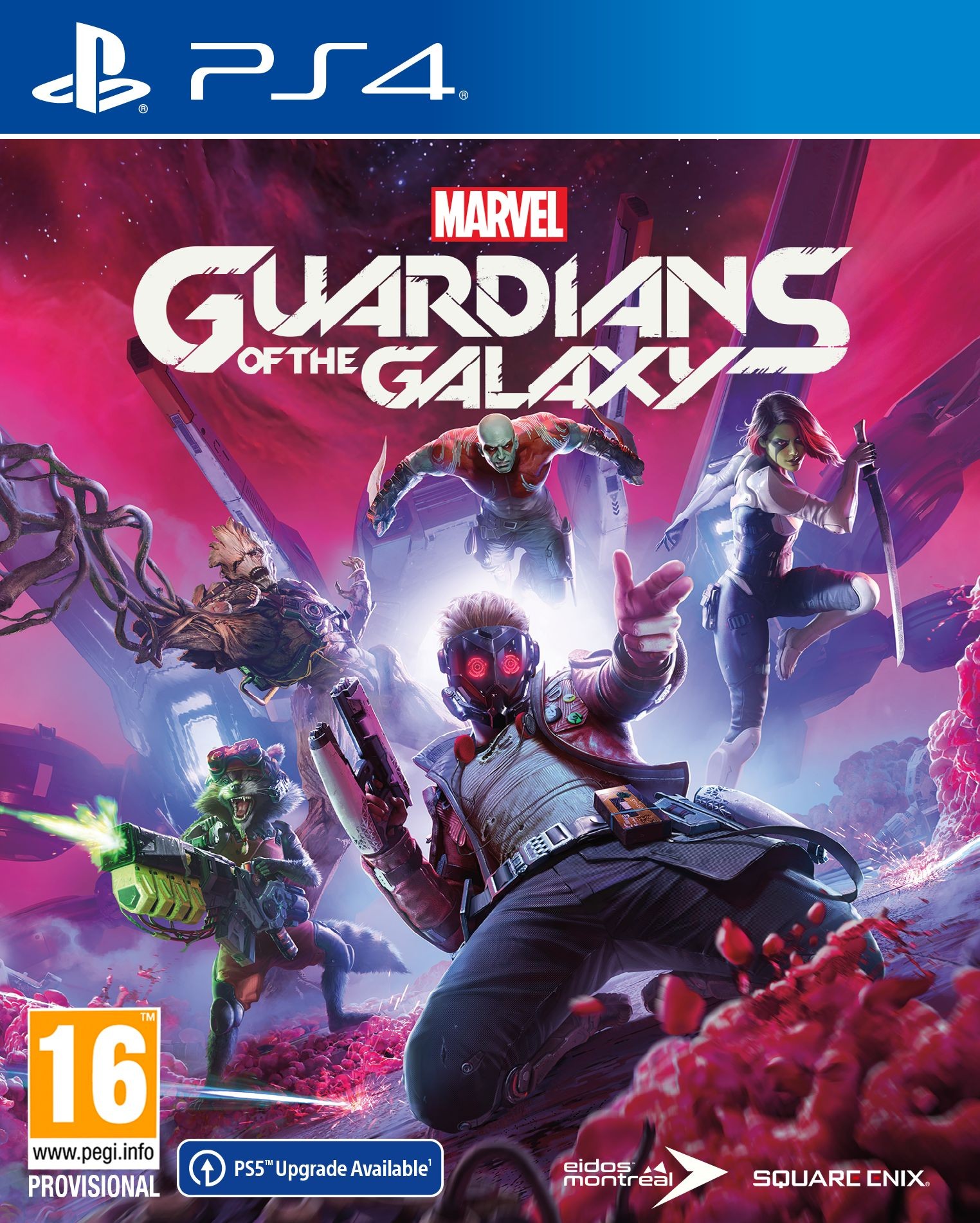 Постер к [PS4] Marvels Guardians of the Galaxy