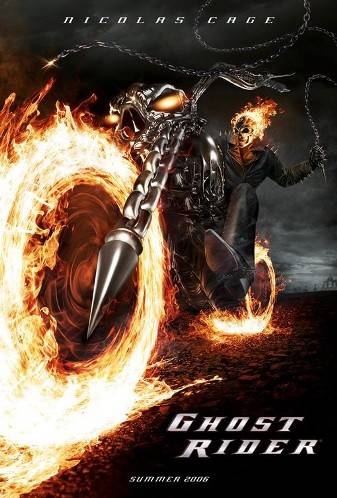 Постер к Призрачный гонщик (Ghost Rider) 2007