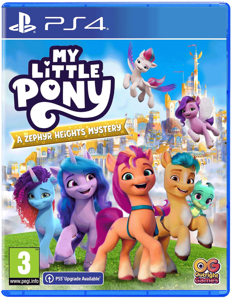 Постер к [PS4] My Little Pony: A Zephyr Heights Mystery (2024) [1.01]