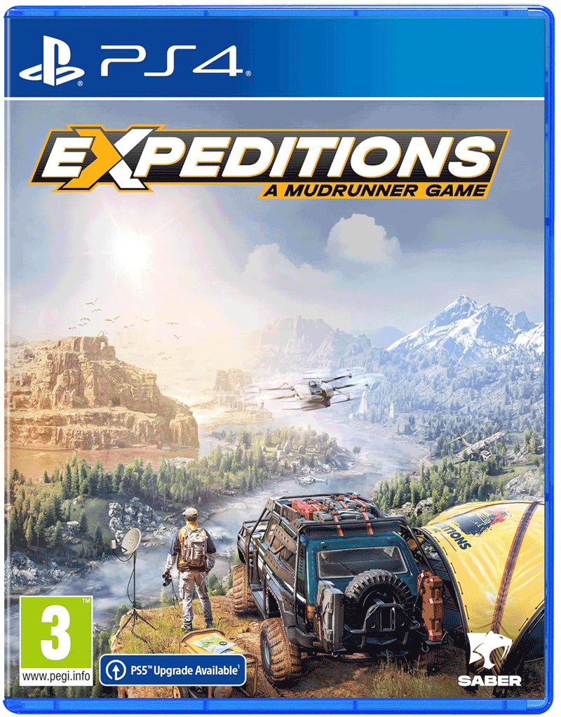 Постер к [PS4] Expeditions: A MudRunner Game (2024) [1.06] [Merge]