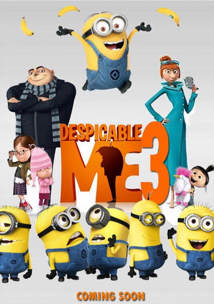 Постер к Гадкий я 3 / Despicable Me 3 (2017) MP4