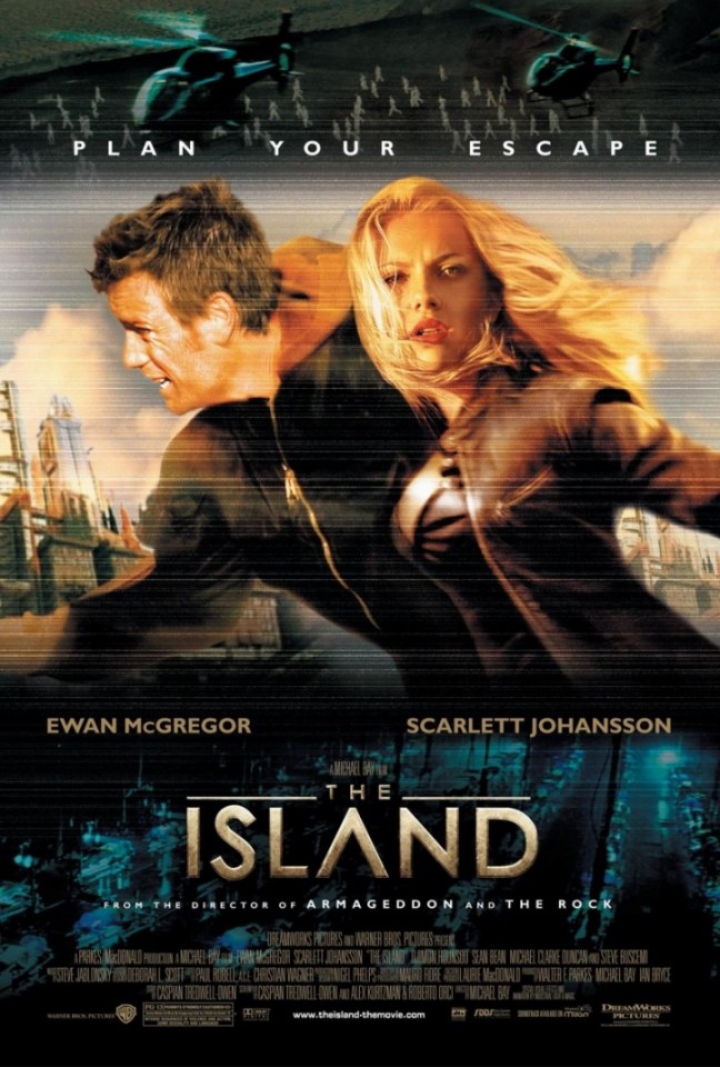 Постер к Остров / The Island (2005) MP4